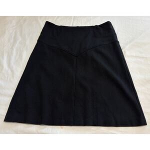 Diane Von Furstenberg Women’s Size 6 Black Mini Pencil Skirt Office Siren Preppy